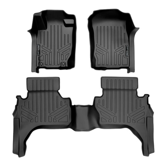 SMARTLINER Custom Fit Floor Liners For 2015-2018 Mitsubishi L200 Crew Cab