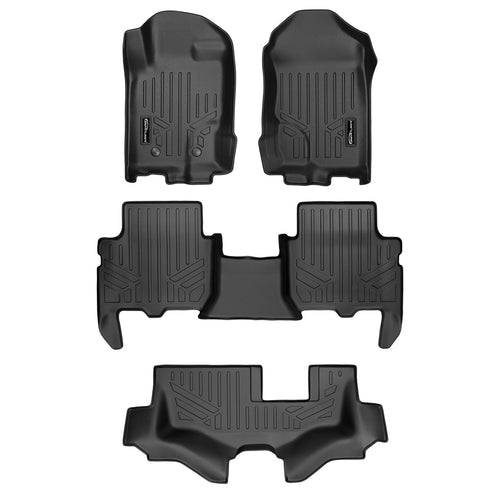 SMARTLINER Custom Fit Floor Liners For 2015-2017 Ford Everest