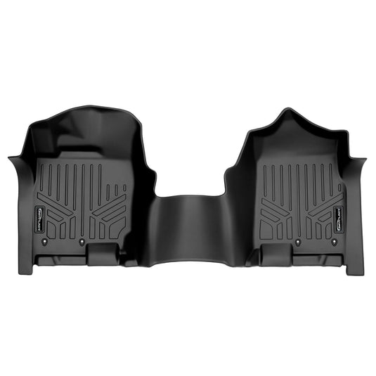 SMARTLINER Custom Fit Floor Liners For 2017-2024 Nissan Titan Crew Cab with 1st Row Bench Seat No Underseat ToolBox and OTH Coverage