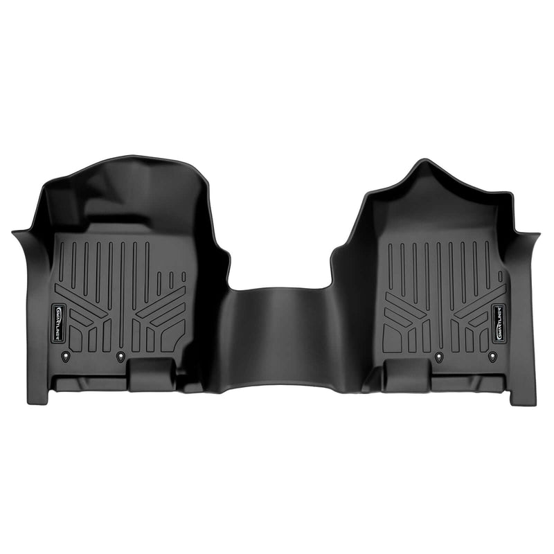 Load image into Gallery viewer, SMARTLINER Custom Fit Floor Liners For 2017-2024 Nissan Titan Crew Cab with 1st Row Bench Seat With Under-Seat Storage
