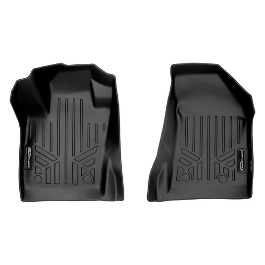 SMARTLINER Custom Fit Floor Liners For 2017-2025 Jeep Compass with Dual Driver Side Floor Hooks (New Body Style)
