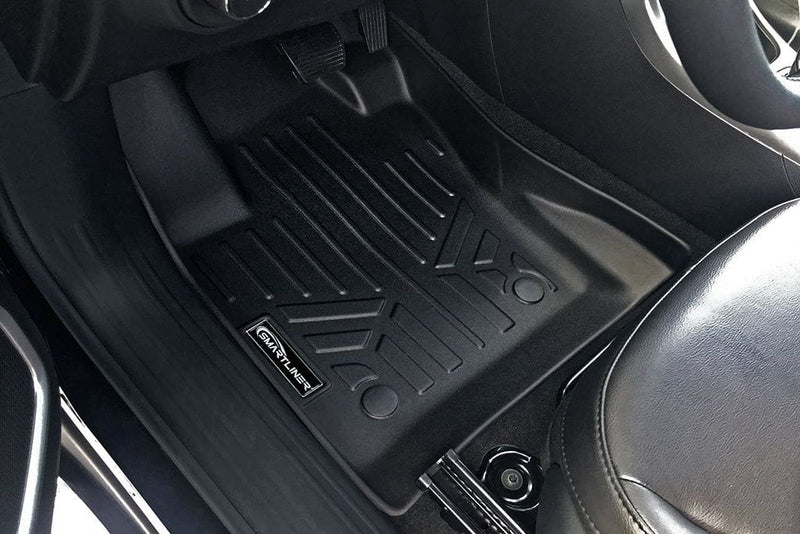 Load image into Gallery viewer, SMARTLINER Custom Fit Floor Liners For 2017-2025 Jeep Compass with Dual Driver Side Floor Hooks (New Body Style)
