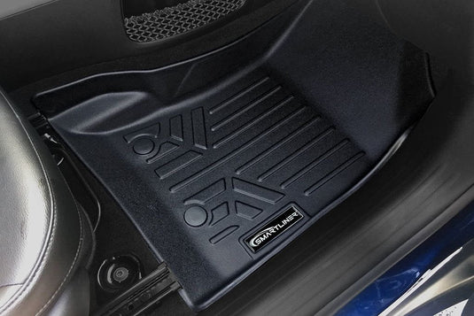 SMARTLINER Custom Fit Floor Liners For 2017-2025 Jeep Compass with Dual Driver Side Floor Hooks (New Body Style)