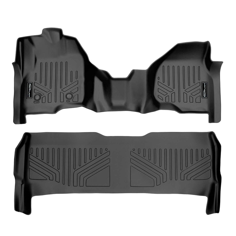 Load image into Gallery viewer, SMARTLINER Custom Fit Floor Liners For 2012-2016 Ford F-250/F-350/F-450/F-550 Super Duty Crew Cab with Raised Drivers Side Pedal
