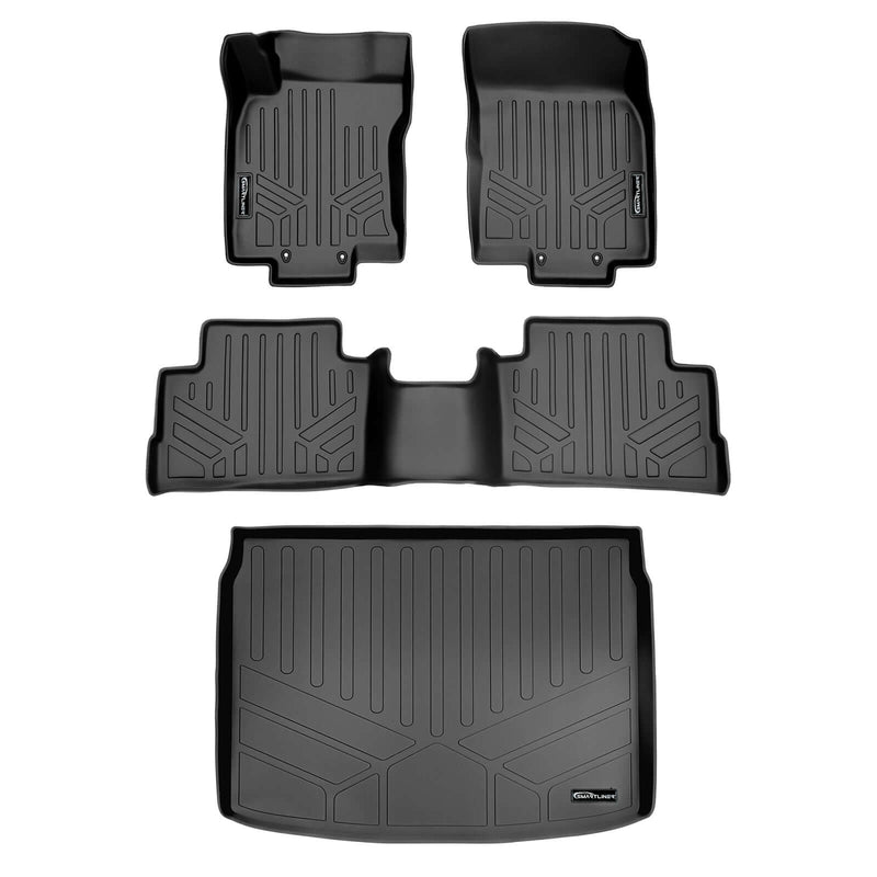 Load image into Gallery viewer, SMARTLINER Custom Fit Floor Liners For 2017-2024 Nissan Rogue Sport - Factory Cargo Tray in Highest Position (No S Models)
