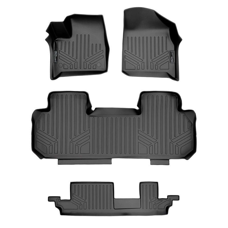Load image into Gallery viewer, SMARTLINER Custom Fit Floor Liners For 2024-2026 GMC Acadia/Chevrolet Traverse/Buick Enclave with 2nd Row Bench Seats
