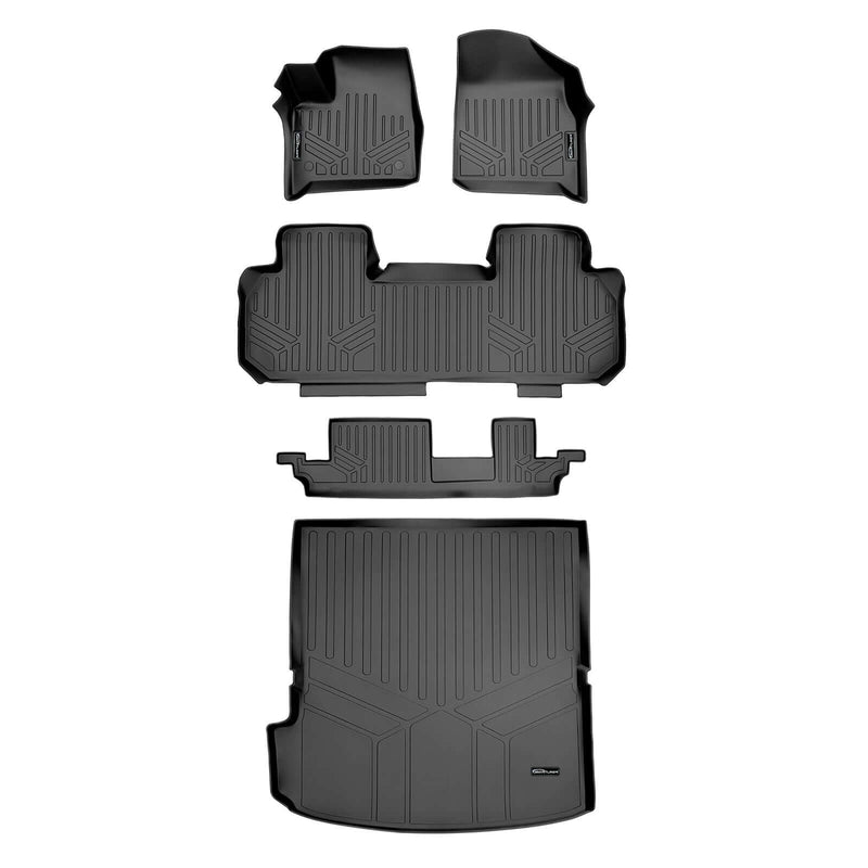 Load image into Gallery viewer, SMARTLINER Custom Fit Floor Liners For 2024-2026 GMC Acadia/Chevrolet Traverse/Buick Enclave with 2nd Row Bench Seats
