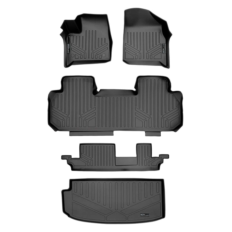 Load image into Gallery viewer, SMARTLINER Custom Fit Floor Liners For 2024-2026 GMC Acadia/Chevrolet Traverse/Buick Enclave with 2nd Row Bench Seats
