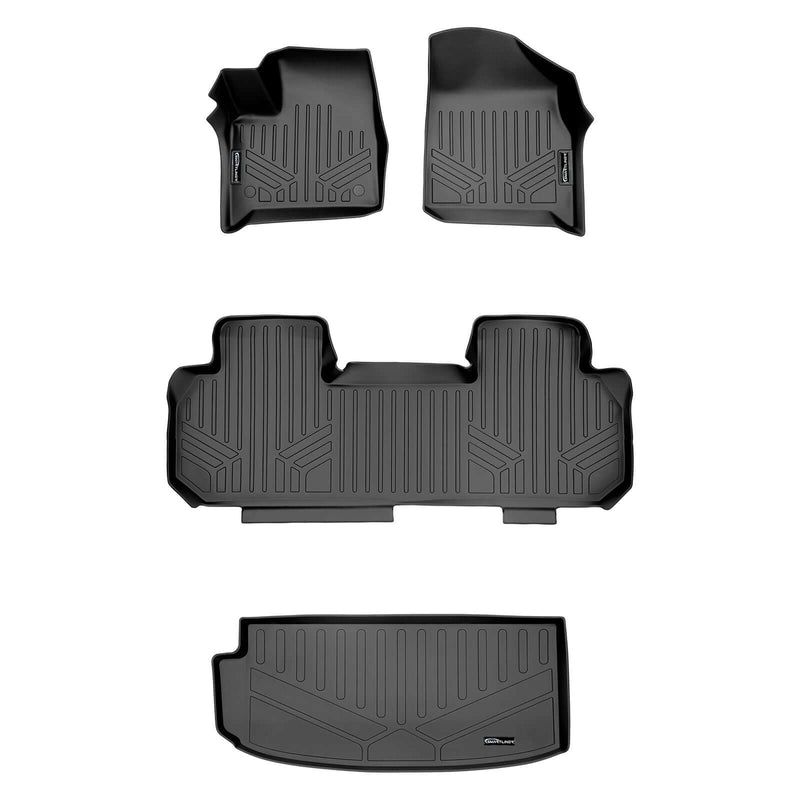 Load image into Gallery viewer, SMARTLINER Custom Fit Floor Liners For 2024-2026 GMC Acadia/Chevrolet Traverse/Buick Enclave with 2nd Row Bench Seats
