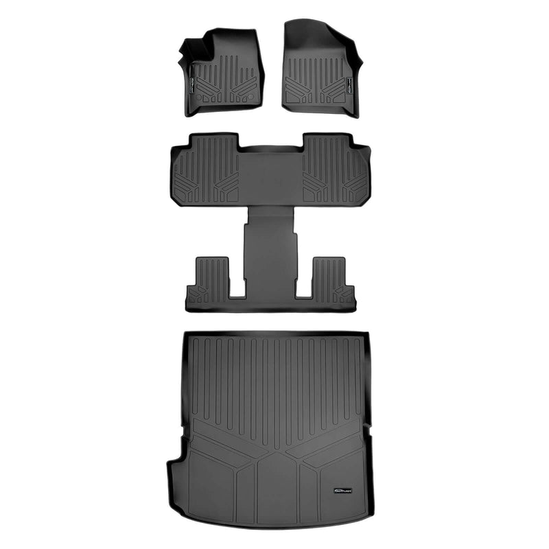 Load image into Gallery viewer, SMARTLINER Custom Fit Floor Liners For 2018-2023 Chevrolet Traverse with 2nd Row Bucket Seats
