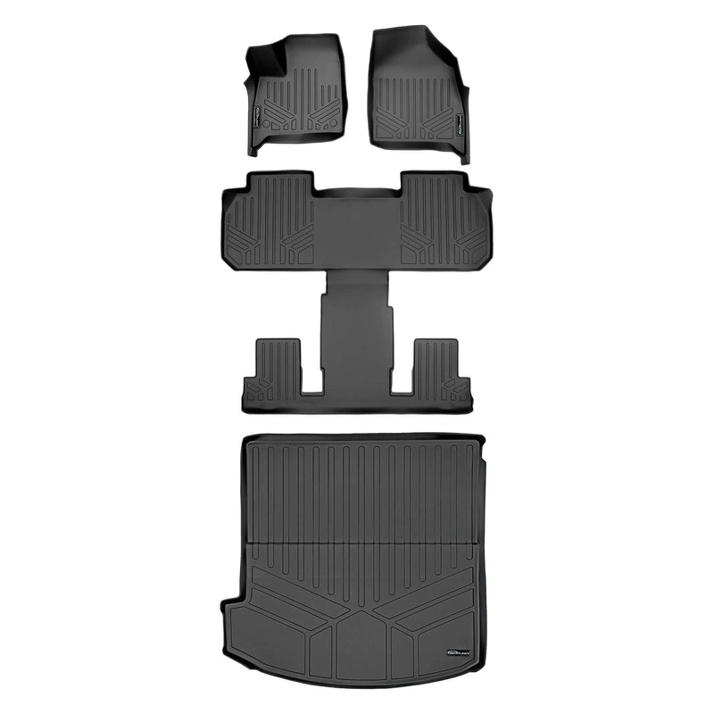 Load image into Gallery viewer, SMARTLINER Custom Fit Floor Liners For 2018-2024 Buick Enclave with 2nd Row Bucket Seats
