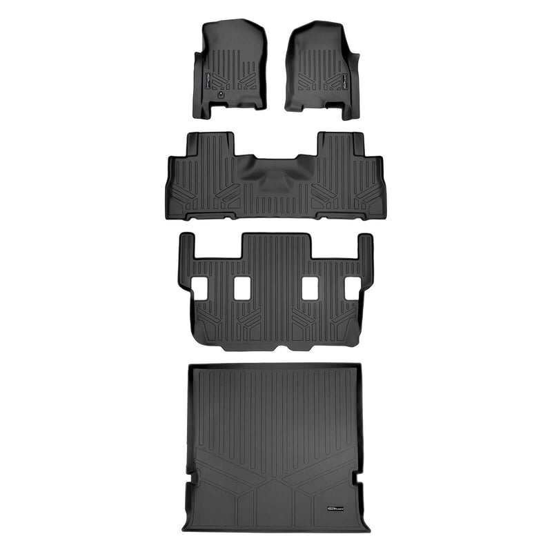 Load image into Gallery viewer, SMARTLINER Custom Fit Floor Liners For 2007 - 2017 Ford Expedition/Lincoln Navigator with 2nd Row Bucket Seats (No EL or L Models)

