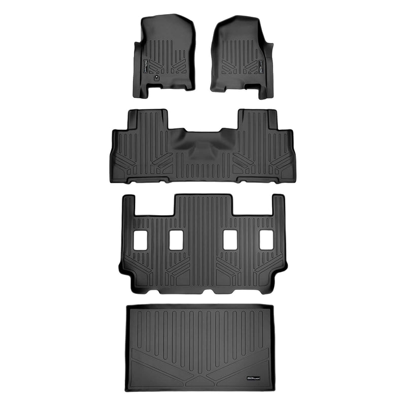 Load image into Gallery viewer, SMARTLINER Custom Fit Floor Liners For 2007 - 2017 Ford Expedition EL / Lincoln Navigator L (with 2nd Row Bucket Seats)
