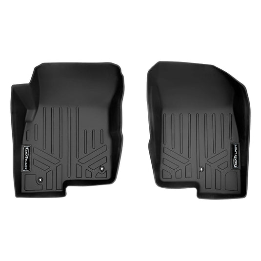SMARTLINER Custom Fit Floor Liners For 2017 Jeep Patriot (with 1st Row Dual Driver Side Floor Hooks)
