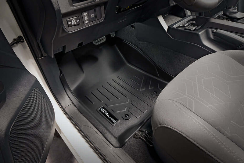Load image into Gallery viewer, SmartCoverage™ Floor Liners For 2018-2023 Toyota Tacoma Double Cab (Automatic Transmission)
