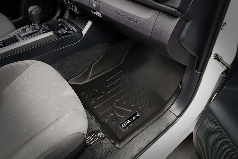Load image into Gallery viewer, SmartCoverage™ Floor Liners For 2018-2023 Toyota Tacoma Double Cab (Automatic Transmission)
