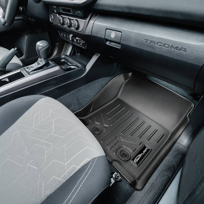 Load image into Gallery viewer, SmartCoverage™ Floor Liners For 2018-2023 Toyota Tacoma Access Cab (Automatic Transmission)
