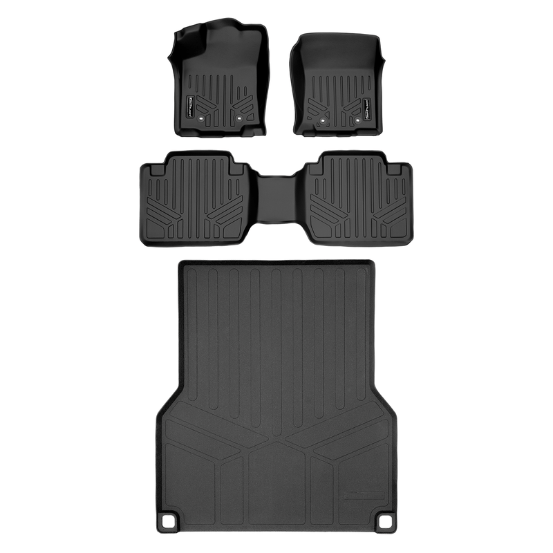 Load image into Gallery viewer, SmartCoverage™ Floor Liners For 2018-2023 Toyota Tacoma Access Cab (Automatic Transmission)
