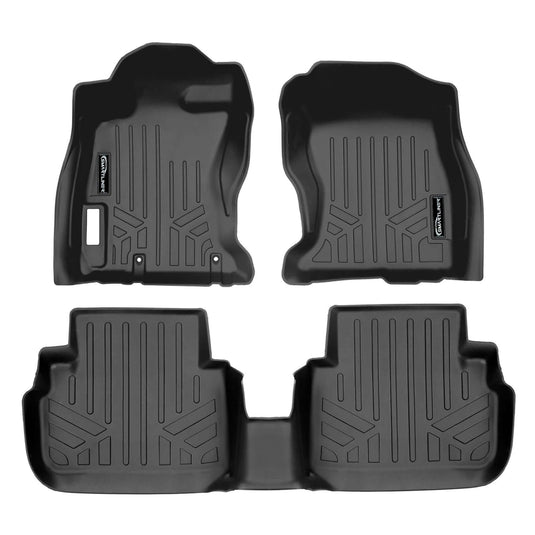 SMARTLINER Custom Fit Floor Liners For 2018-2023 Subaru Impreza Hatchback (No Sedan) and Crosstrek All Models