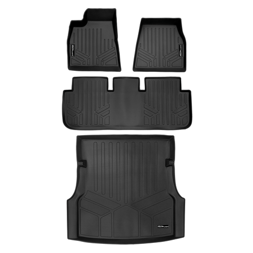 SMARTLINER Custom Fit Floor Liners For for 2017-2020 Tesla Model S