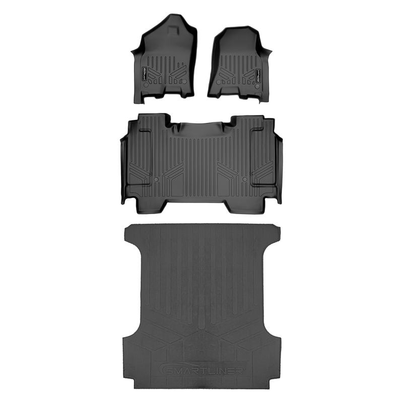 Load image into Gallery viewer, SmartCoverage™ Custom Fit Floor Liners For 2021-2024 Ram 1500 TRX without Rear Underseat Storage Box
