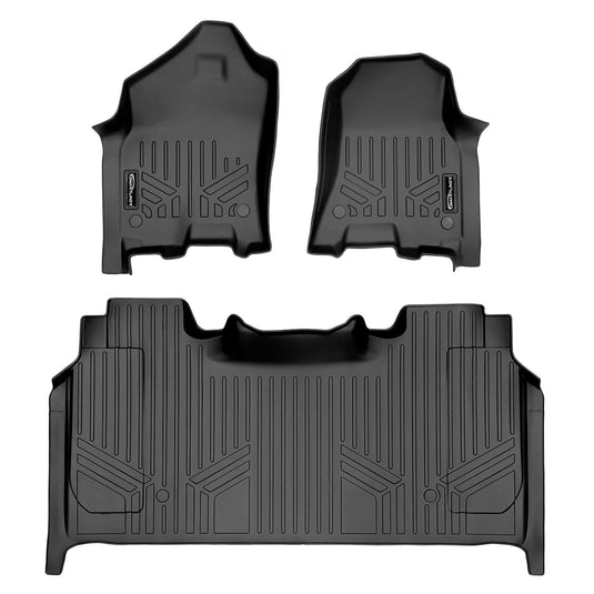 SmartCoverage™ Custom Fit Floor Liners For 2021-2024 Ram 1500 TRX with Rear Underseat Storage Box