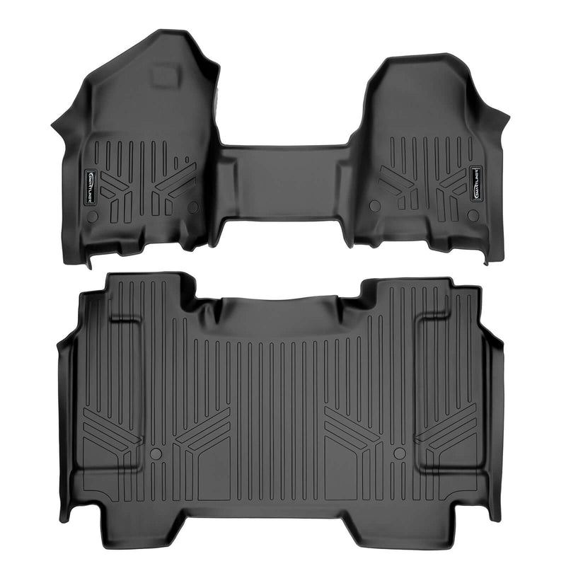 Load image into Gallery viewer, SmartCoverage™ Custom Fit Floor Liners For 2019-2024 Ram 1500 Crew Cab with First Row Bench Seat
