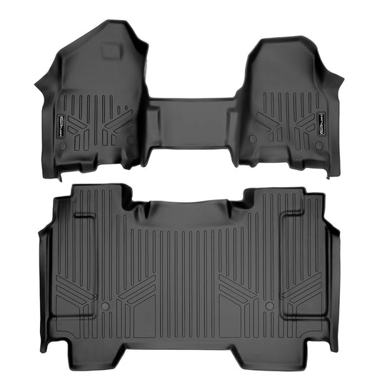 SmartCoverage™ Custom Fit Floor Liners For 2019-2024 Ram 1500 Crew Cab with First Row Bench Seat