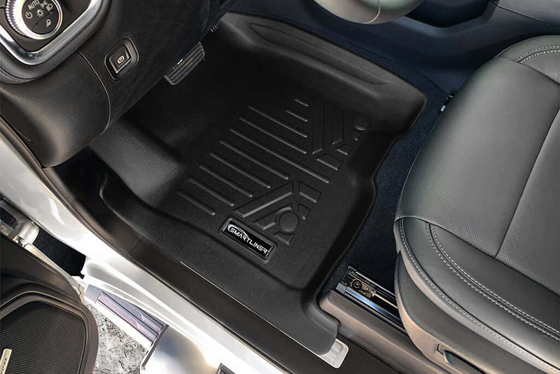 Load image into Gallery viewer, SMARTLINER Custom Fit Floor Liners Compatible With 2025 Chevrolet Silverado 2500 HD | 3500 HD (Double Cab / Carpeted Flooring)
