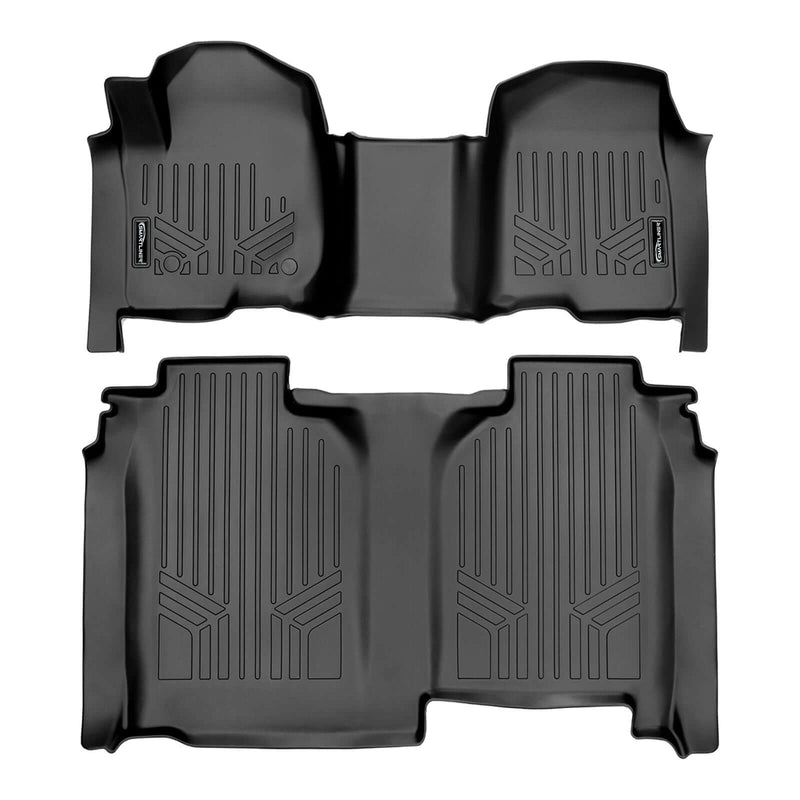 Load image into Gallery viewer, SMARTLINER Custom Fit Floor Liners Compatible With 2020-2025 Chevrolet Silverado 2500 HD | 3500 HD (Crew Cab|Carpeted Flooring|1st Row Bench Seat|With Over the Hump Coverage|without 2nd Row Underseat Storage)
