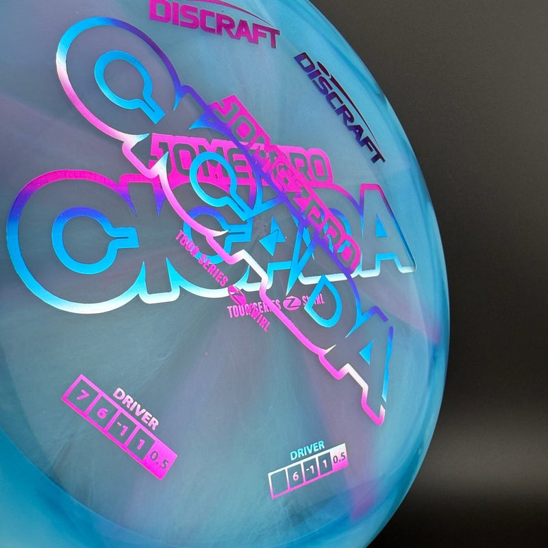 Load image into Gallery viewer, Z Swirl Cicada - JomezPro Tour Series 2025 - Misprint
