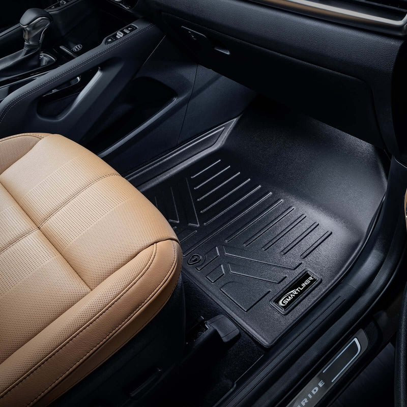 Load image into Gallery viewer, SMARTLINER AUTO™ Custom Fit Floor Liners For 2020-2025 Kia Telluride with 2nd Row Bucket Seat No Center Console with in between Coverage
