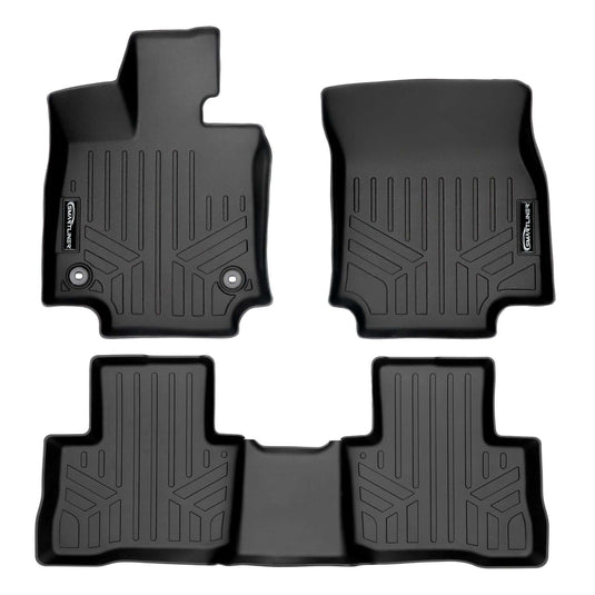 SMARTLINER Custom Fit Floor Liners For 2021-2025 Toyota RAV4 Prime (Without Subwoofer in Cargo Area)