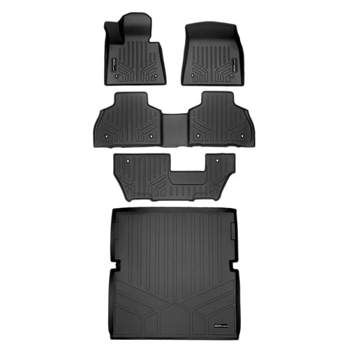 SMARTLINER Custom Fit Floor Liners For 2021-2025 BMW Alpina XB7 (2nd Row Bench)
