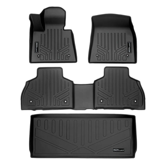 SMARTLINER Custom Fit Floor Liners For 2021-2025 BMW Alpina XB7 (2nd Row Bench)