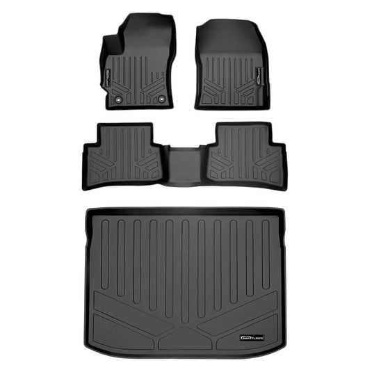 SMARTLINER Custom Fit Floor Liners For 2019-2025 Toyota Corolla Hatchback (No Tire Repair Kit)