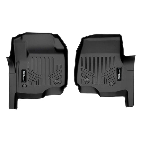 SMARTLINER Custom Fit Floor Liners For 2017-2025 Super Duty Crew Cab with Vinyl Flooring