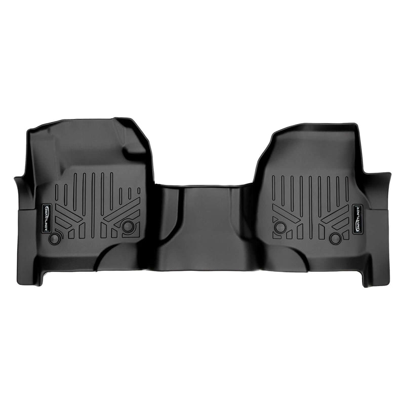 Load image into Gallery viewer, SMARTLINER Custom Fit Floor Liners For 2017-2024 SuperCab with Vinyl Flooring and 2nd Row Bench Seat with rear underseat storage
