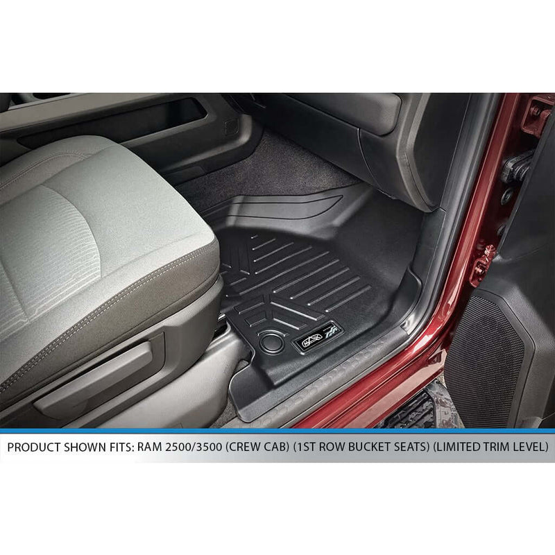 Load image into Gallery viewer, SMARTLINER Custom Fit Floor Liners For 2019-2024 Ram 2500 Mega Cab Bench Seat No Coverage
