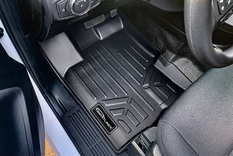 Load image into Gallery viewer, SmartCoverage™ Floor Liners For 2019-2023 Ford Ranger SuperCrew Cab (Vinyl)
