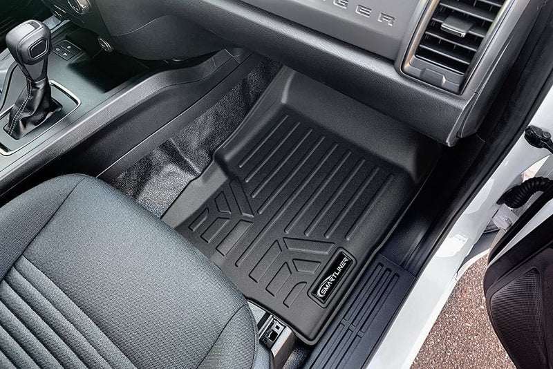 Load image into Gallery viewer, SMARTLINER Custom Fit Floor Liners For 2019-2023 Ford Ranger SuperCab with Vinyl Flooring
