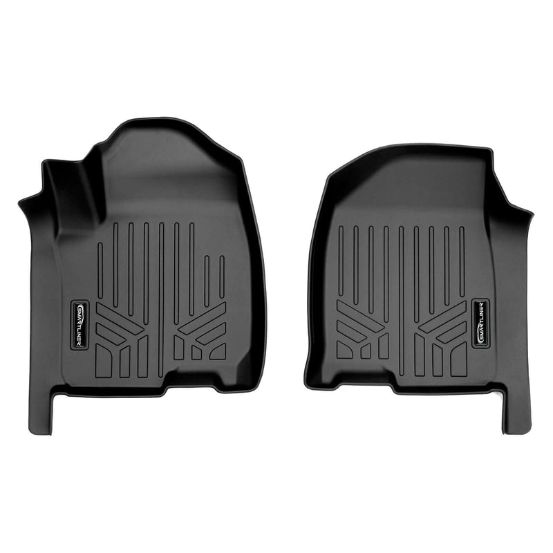 Load image into Gallery viewer, SMARTLINER Custom Fit Floor Liners Compatible With 2020-2025 Chevrolet Silverado 2500 HD | 3500 HD (Double Cab|Vinyl Flooring|1st Row Bench Seat|Without Over the Hump Coverage)
