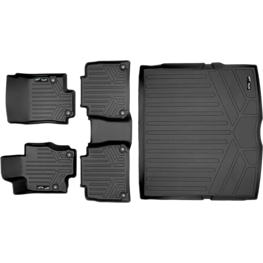 SMARTLINER Custom Fit Floor Liners For 2020-2025 Mercedes-Benz GLE-Class 7/8 Passenger
