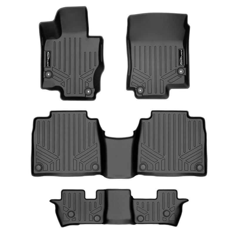 Load image into Gallery viewer, SMARTLINER Custom Fit Floor Liners For 2020-2024 Mercedes-Benz GLS-Class 7 Passenger With 2nd Row Bench Seat
