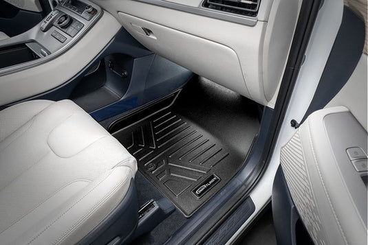 SMARTLINER AUTO™ Custom Fit Floor Liners For 2020-2025 Hyundai Palisade with 2nd Row Bucket Seat No Center Console with in between Coverage