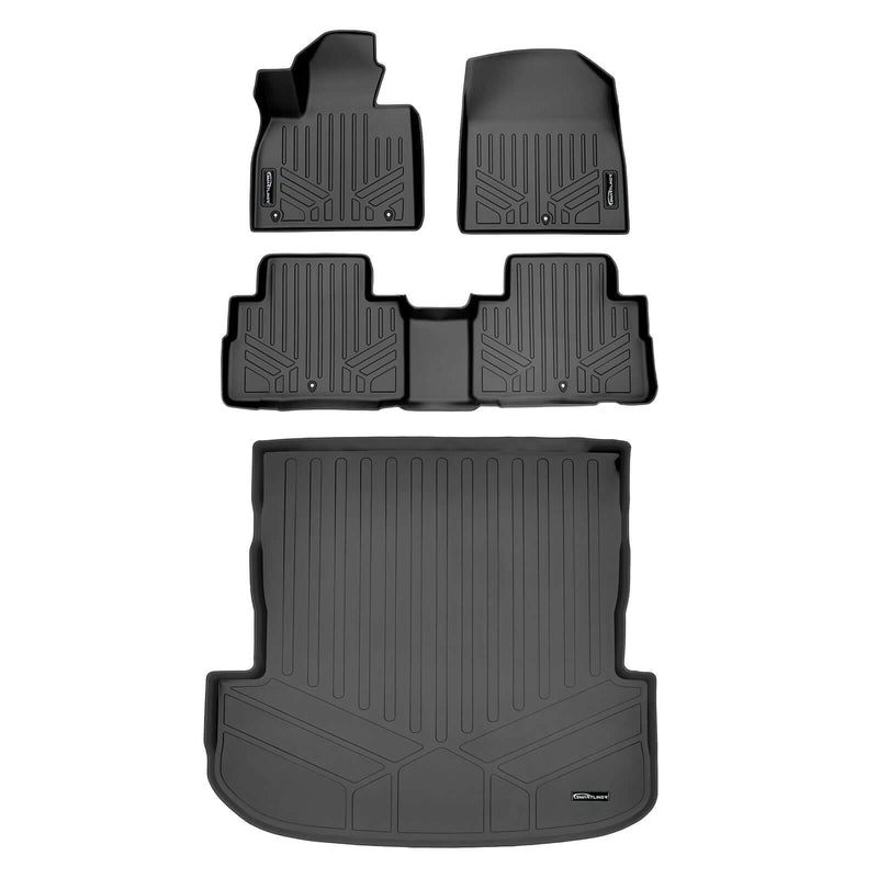 Load image into Gallery viewer, SMARTLINER Custom Fit Floor Liners For 2020-2025 Hyundai Palisade with 2nd Row Bucket Seats With Center Console
