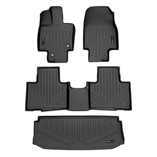 SMARTLINER Custom Fit Floor Liners For 2020-2025 Toyota Highlander (with Subwoofer)