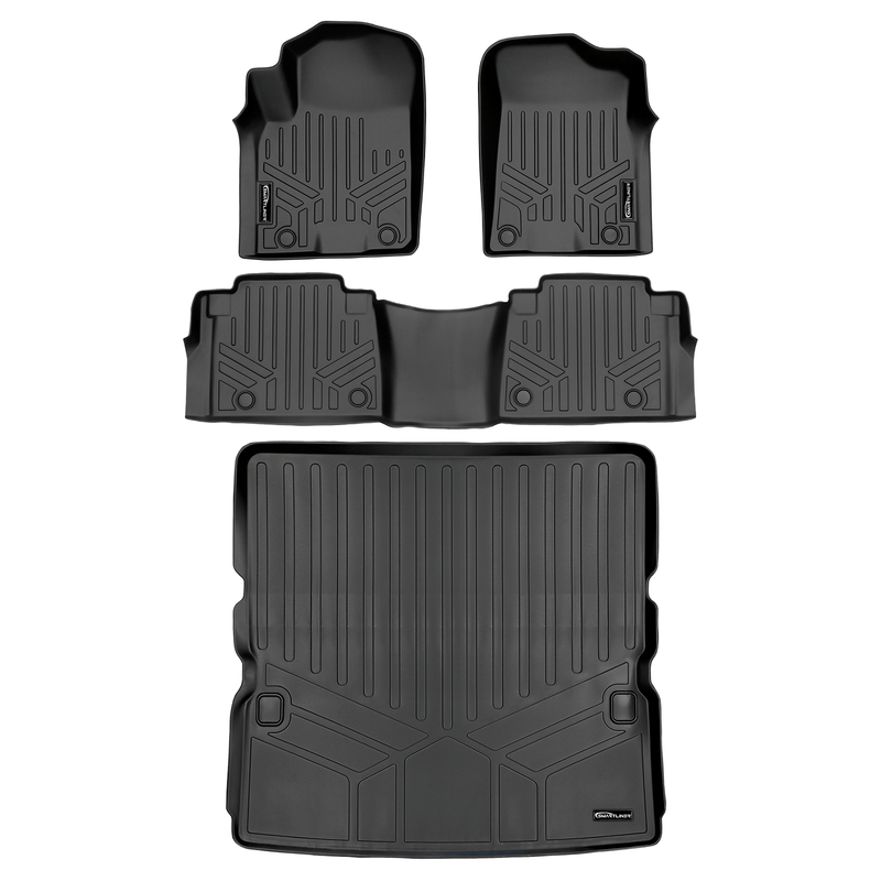 Load image into Gallery viewer, SMARTLINER Custom Fit Floor Liners For 2019-2024 Infiniti QX80/ 2019-2024 Nissan Armada With Bucket Seats &amp; Center Console Only
