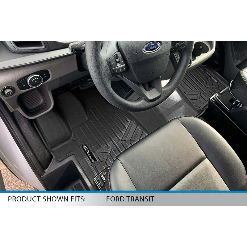 Load image into Gallery viewer, SMARTLINER Custom Fit Floor Liners For 2023-2025 Ford Transit (Vinyl Flooring &amp; Over the Hump)
