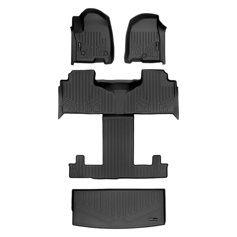 Load image into Gallery viewer, SMARTLINER Custom Fit Floor Liners For 2021-2025 Chevrolet Tahoe/ GMC Yukon with 2nd Row Bucket Seats
